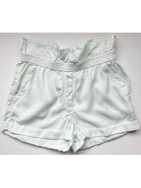 Wilfred • Mint Green Paper Bag Pull On Shorts